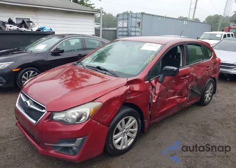 2016 Subaru Impreza Premium из США, поврежденный, VIN JF1GPAB6XG8287446